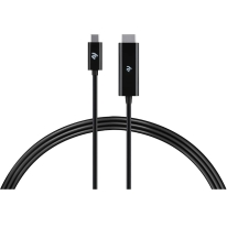 2Е Cable USB - C HDMI (AM/AM) 1.8 m Black (2E-W1706)
